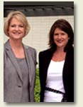 Stephanie Raffel and Kelly Lanard