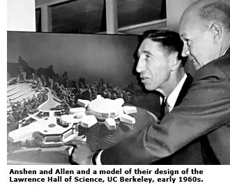 anshen and allen with model