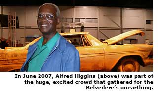arthur higgins and the unearthed plymouth belvedere