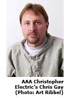 Christopher Gay of AAA Christopher Electric