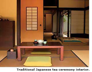 traditional tea ceremony room
