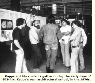 kappe with students