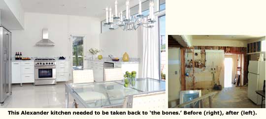 kitchen before and after