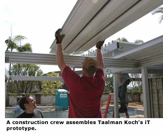 crew assembling an it