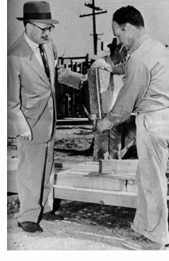 joe eichler on construction site
