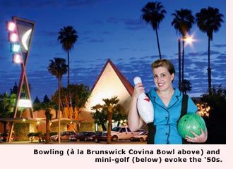 woman with bowling pin and bowl
