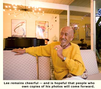 Leland Lee in his home