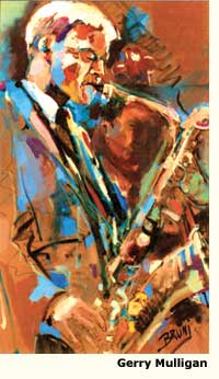 gerry mulligan by bruni