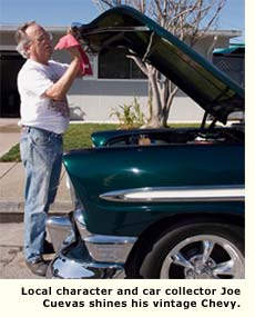 resident washes his chevy
