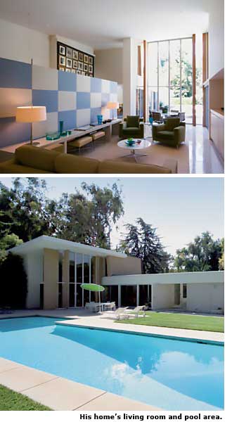 interior and pool views