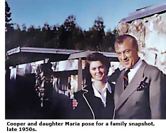 gary cooper and daughter