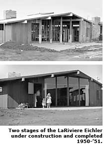 early stages of construction