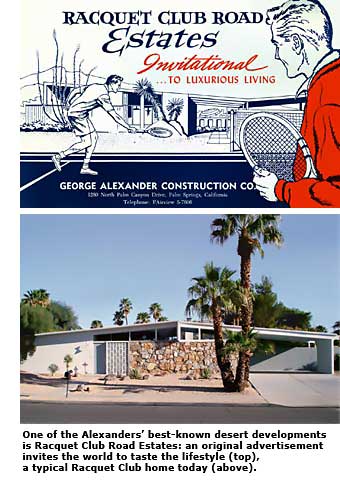advertisement and racquet ball house