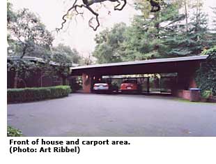 atherton house driveway