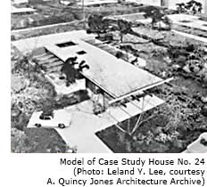 model of case study house no.24