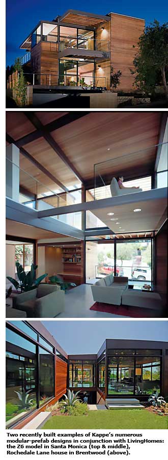 two recently built prefab kappe homes