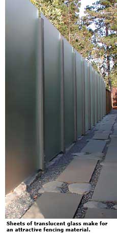 glass fencing