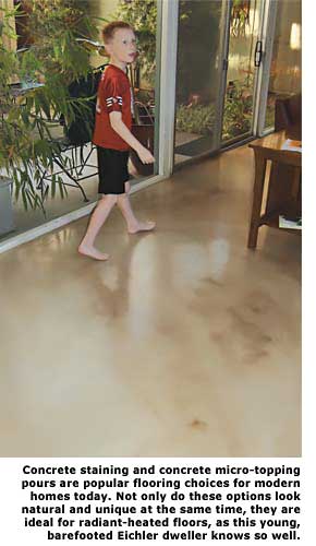 concrete floor