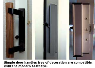 door handles