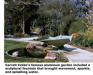 aluminum fountain