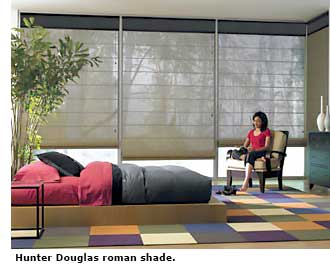 hunter douglas roman shade