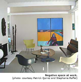 negative space example