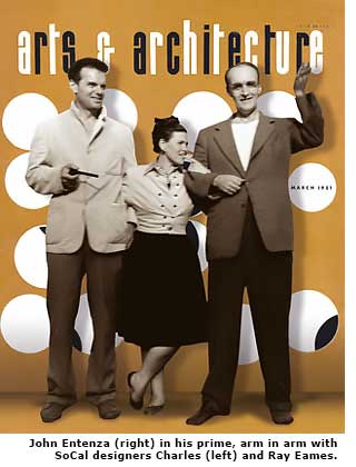editors i front of magazine cover