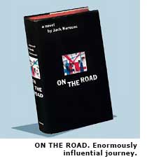 on the road