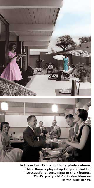 entertaining promotional images from early eichler days