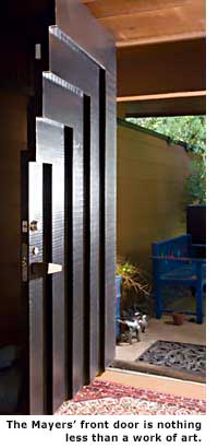 mayer house front door
