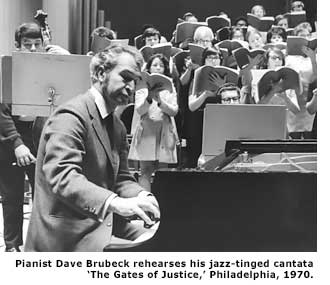 brubeck at the piano
