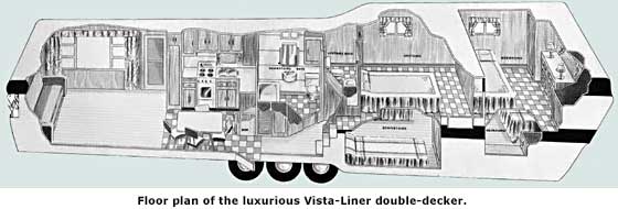floor plan of trailer