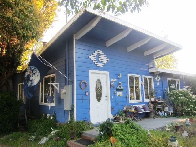 Blue house
