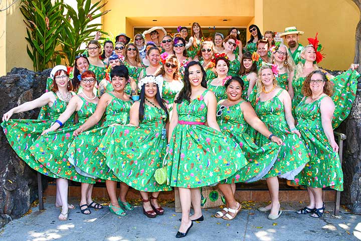 Tiki dresses