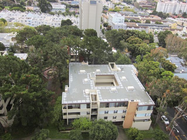 From above