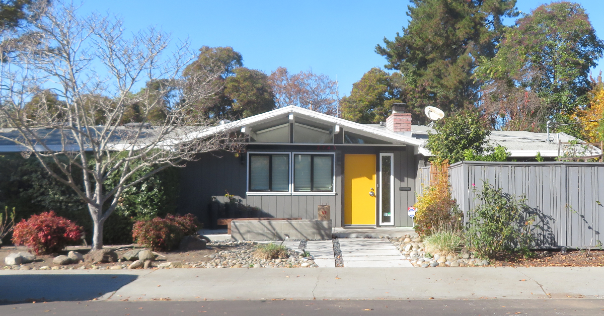 Early Eichler Home in Greer Park