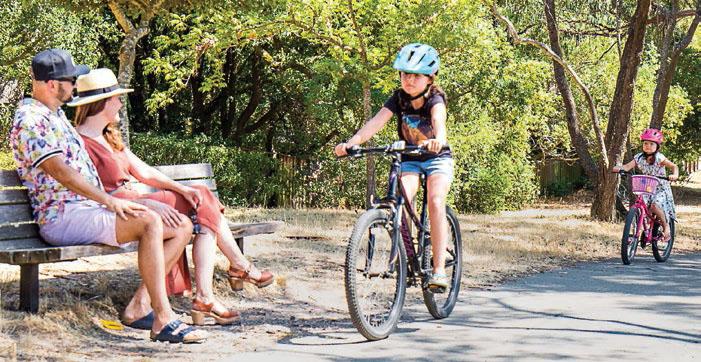 Kids on bikes