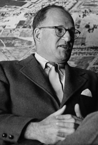 Sharing the same political and social convictions, builder Joe Eichler (top), San Jule (middle), and architect Bob Anshen (above) were integral to the formation of the Eichler Homes company in the late 1940s. 