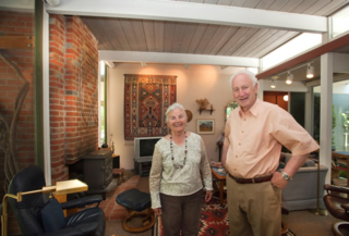 At home with Dick and Joy Scott