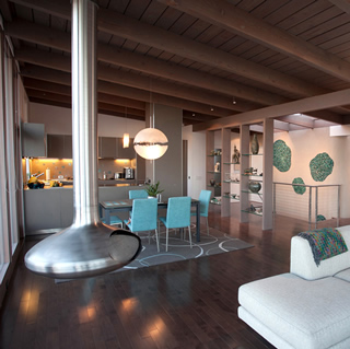 King's living and dining rooms