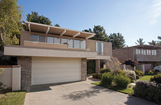 Bob Crosby's Eichler two-story on Yorktown Road in the San Mateo Highlands