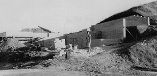 Maginnis home on the way up, 1961.