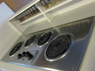 The Santos-Callahan original cooktop lives on.