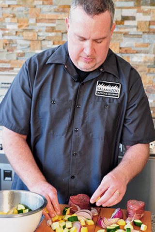 Russ Faulk of Kalamazoo Outdoor Gourmet