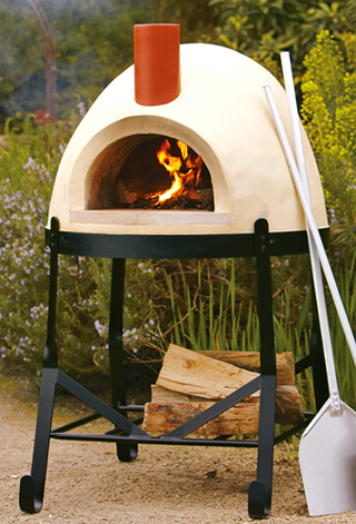 Terracotta construction and dome shape of the Beehive Oven