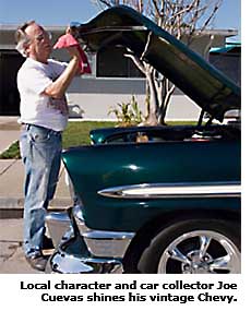 resident washes his chevy