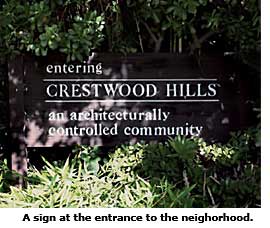crestwood sign