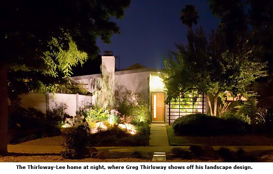 encino village night time view of 