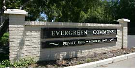 evergreen commons sign