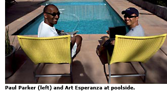 poolside